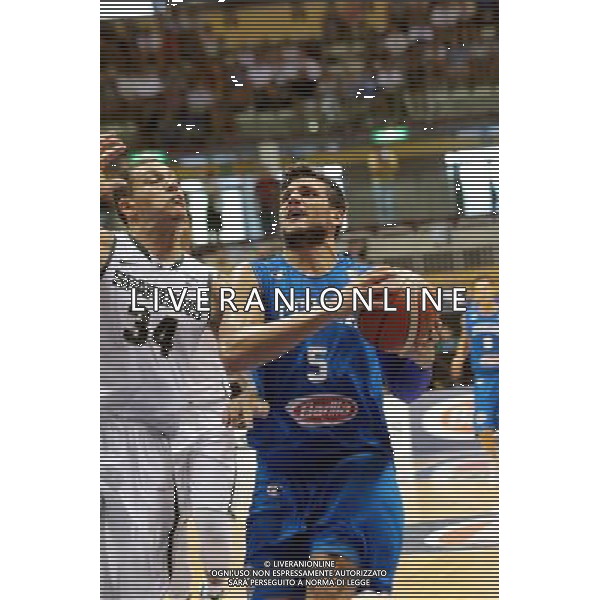 29-08-2015 TORNEO INTERNAZIONALE DI BASKET ITALIA MICHIGAN UNIVERSITY A TRIESTE NELLA FOTO ALESSANDRO GENTILE FOTO PAOLA GARBUIO-AG ALDO LIVERANI SAS