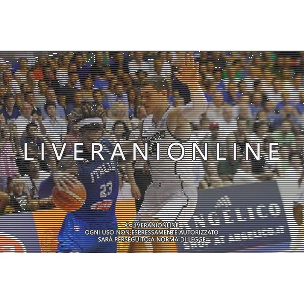 29-08-2015 TORNEO INTERNAZIONALE DI BASKET ITALIA MICHIGAN UNIVERSITY A TRIESTE NELLA FOTO HACKETT DANIEL FOTO PAOLA GARBUIO-AG ALDO LIVERANI SAS