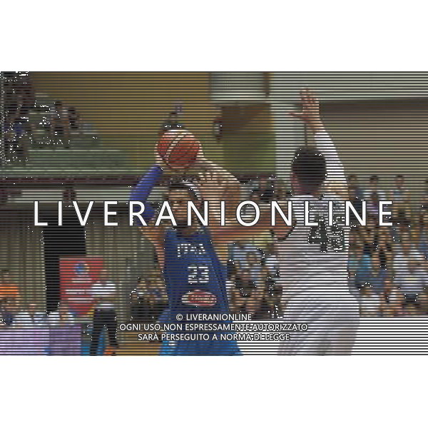 29-08-2015 TORNEO INTERNAZIONALE DI BASKET ITALIA MICHIGAN UNIVERSITY A TRIESTE NELLA FOTO HACKETT DANIEL FOTO PAOLA GARBUIO-AG ALDO LIVERANI SAS