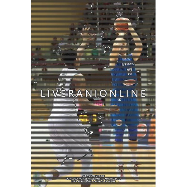 29-08-2015 TORNEO INTERNAZIONALE DI BASKET ITALIA MICHIGAN UNIVERSITY A TRIESTE NELLA FOTO MELLI NICOLO FOTO PAOLA GARBUIO-AG ALDO LIVERANI SAS