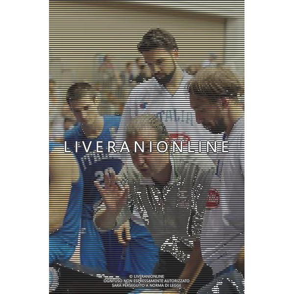 29-08-2015 TORNEO INTERNAZIONALE DI BASKET ITALIA MICHIGAN UNIVERSITY A TRIESTE NELLA FOTO PIANIGIANI SIMONE FOTO PAOLA GARBUIO-AG ALDO LIVERANI SAS