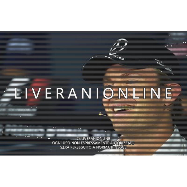 Nico Rosberg (GER) Mercedes AMG F1 in the FIA Press Conference. 03.09.2015. Formula 1 World Championship, Rd 12, Italian Grand Prix, Monza, Italy, Preparation Day. AG ALDO LIVERANI SAS ONLY ITALY