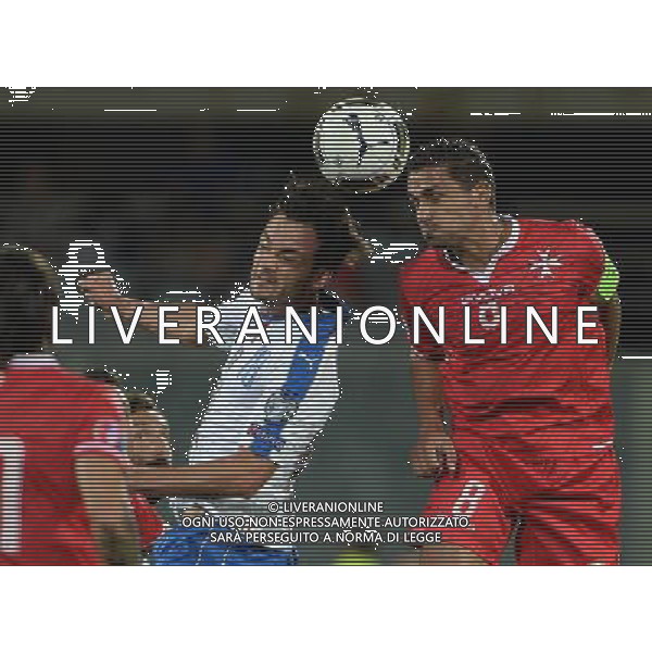 Qualificazioni ai Campionati Europei di Calcio UEFA Francia 2016 Gruppo H Firenze - 03.09.2015 Italia-Malta Nella Foto:briffa-parolo marco /Ph.Vitez-Ag. Aldo Liverani