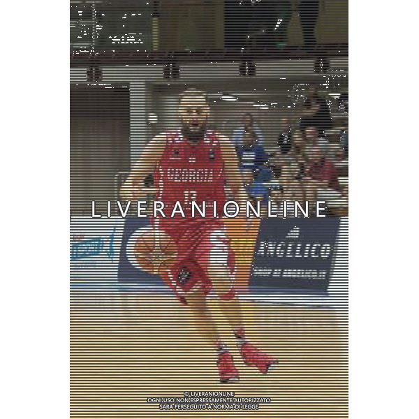 TRIESTE 29-08-15 BASKET TORNEO CITTA\' DI TRIESTE 2015 GEORGIA NELLA FOTO:SANIKIDZE VIKTOR FOTO GARBUIO /AG. ALDO LIVERANI
