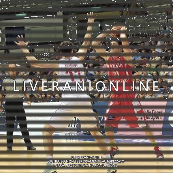 TRIESTE 29-08-15 BASKET TORNEO CITTA\' DI TRIESTE 2015 GEORGIA NELLA FOTO:SHENGELIA TORNIKE FOTO GARBUIO /AG. ALDO LIVERANI