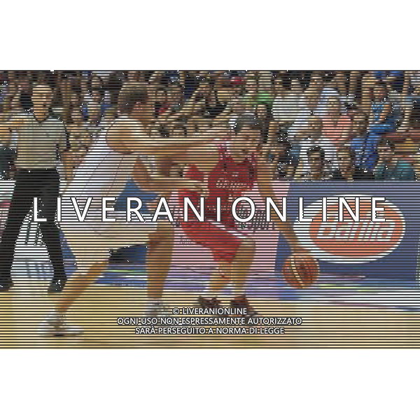 TRIESTE 29-08-15 BASKET TORNEO CITTA\' DI TRIESTE 2015 GEORGIA NELLA FOTO:TSINTSADZE GEORGE FOTO GARBUIO /AG. ALDO LIVERANI