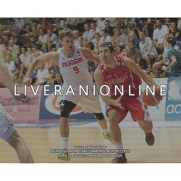 TRIESTE 29-08-15 BASKET TORNEO CITTA\' DI TRIESTE 2015 GEORGIA NELLA FOTO:TSINTSADZE GEORGE FOTO GARBUIO /AG. ALDO LIVERANI