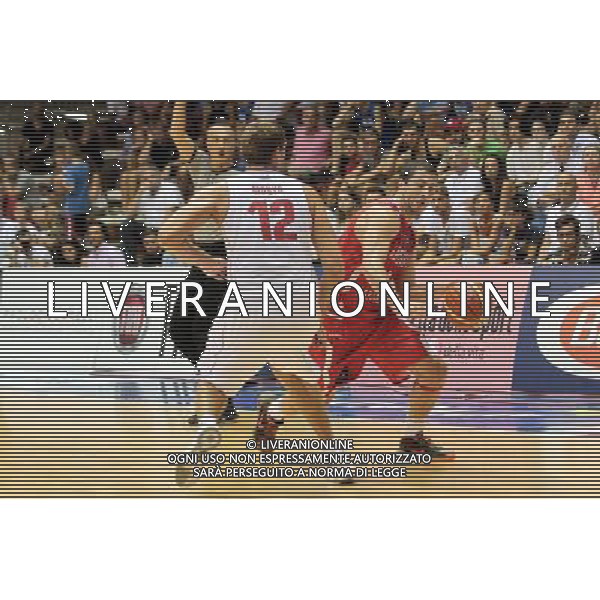 TRIESTE 29-08-15 BASKET TORNEO CITTA\' DI TRIESTE 2015 GEORGIA NELLA FOTO:TSINTSADZE GEORGE FOTO GARBUIO /AG. ALDO LIVERANI