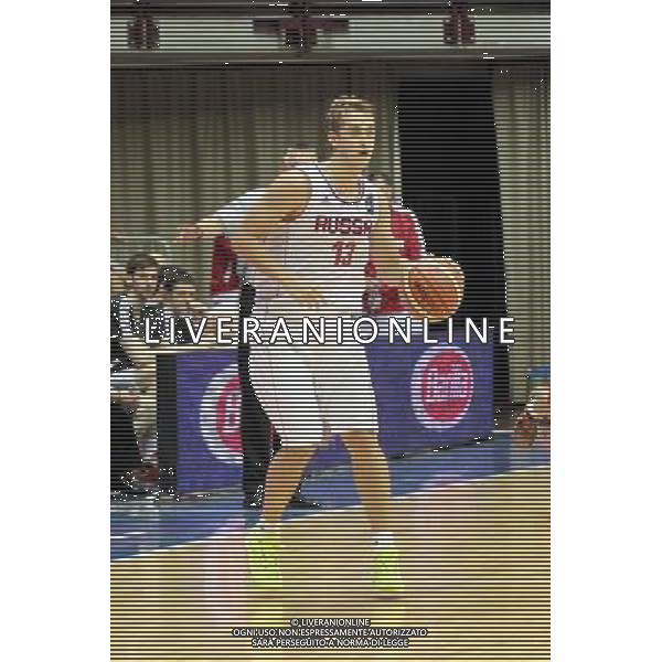TRIESTE 29-08-15 BASKET TORNEO CITTA\' DI TRIESTE 2015 RUSSIA NELLA FOTO:KHVOSTOV DMITRY FOTO GARBUIO /AG. ALDO LIVERANI