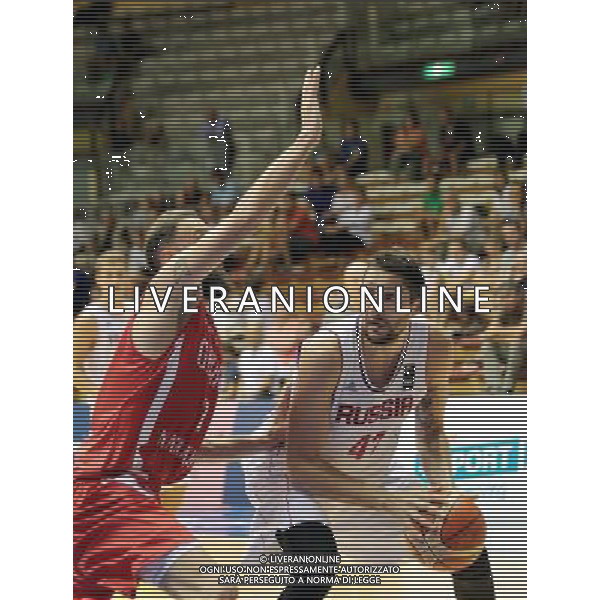 TRIESTE 29-08-15 BASKET TORNEO CITTA\' DI TRIESTE 2015 RUSSIA NELLA FOTO:KURBANOV NIKITA FOTO GARBUIO /AG. ALDO LIVERANI