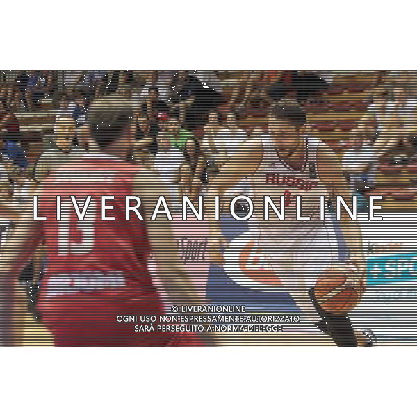 TRIESTE 29-08-15 BASKET TORNEO CITTA\' DI TRIESTE 2015 RUSSIA NELLA FOTO:KURBANOV NIKITA FOTO GARBUIO /AG. ALDO LIVERANI