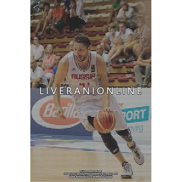 TRIESTE 29-08-15 BASKET TORNEO CITTA\' DI TRIESTE 2015 RUSSIA NELLA FOTO:KURBANOV NIKITA FOTO GARBUIO /AG. ALDO LIVERANI