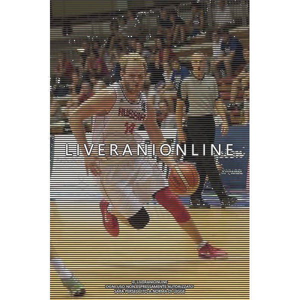 TRIESTE 29-08-15 BASKET TORNEO CITTA\' DI TRIESTE 2015 RUSSIA NELLA FOTO:PONKRASHOV ANTON FOTO GARBUIO /AG. ALDO LIVERANI