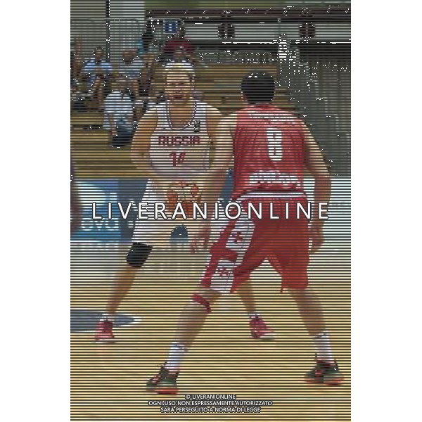 TRIESTE 29-08-15 BASKET TORNEO CITTA\' DI TRIESTE 2015 RUSSIA NELLA FOTO:PONKRASHOV ANTON FOTO GARBUIO /AG. ALDO LIVERANI