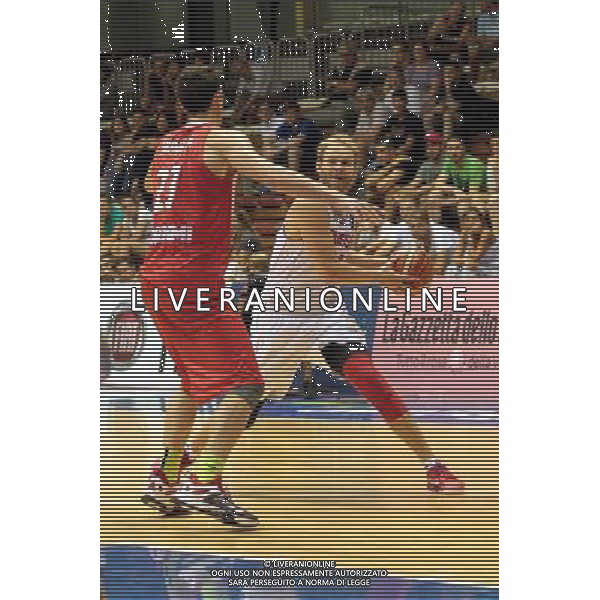 TRIESTE 29-08-15 BASKET TORNEO CITTA\' DI TRIESTE 2015 RUSSIA NELLA FOTO:PONKRASHOV ANTON FOTO GARBUIO /AG. ALDO LIVERANI