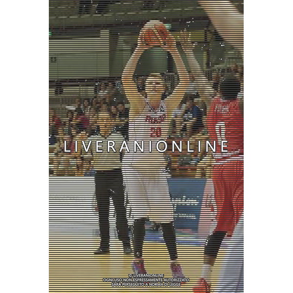 TRIESTE 29-08-15 BASKET TORNEO CITTA\' DI TRIESTE 2015 RUSSIA NELLA FOTO::VORONTSEVICH ANDREY FOTO GARBUIO /AG. ALDO LIVERANI