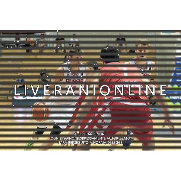 TRIESTE 29-08-15 BASKET TORNEO CITTA\' DI TRIESTE 2015 RUSSIA NELLA FOTO:VYALTSEV EGOR FOTO GARBUIO /AG. ALDO LIVERANI