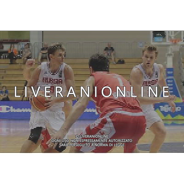 TRIESTE 29-08-15 BASKET TORNEO CITTA\' DI TRIESTE 2015 RUSSIA NELLA FOTO:VYALTSEV EGOR FOTO GARBUIO /AG. ALDO LIVERANI