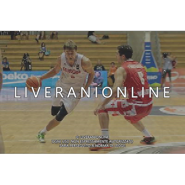 TRIESTE 29-08-15 BASKET TORNEO CITTA\' DI TRIESTE 2015 RUSSIA NELLA FOTO:VYALTSEV EGOR FOTO GARBUIO /AG. ALDO LIVERANI