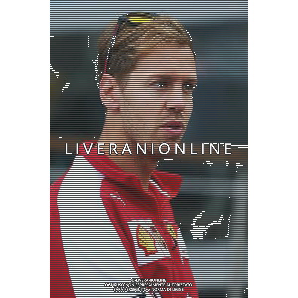 Sebastian Vettel (GER) Ferrari. 04.09.2015. Formula 1 World Championship, Rd 12, Italian Grand Prix, Monza, Italy, Practice Day. AG ALDO LIVERANI SAS ONLY ITALY