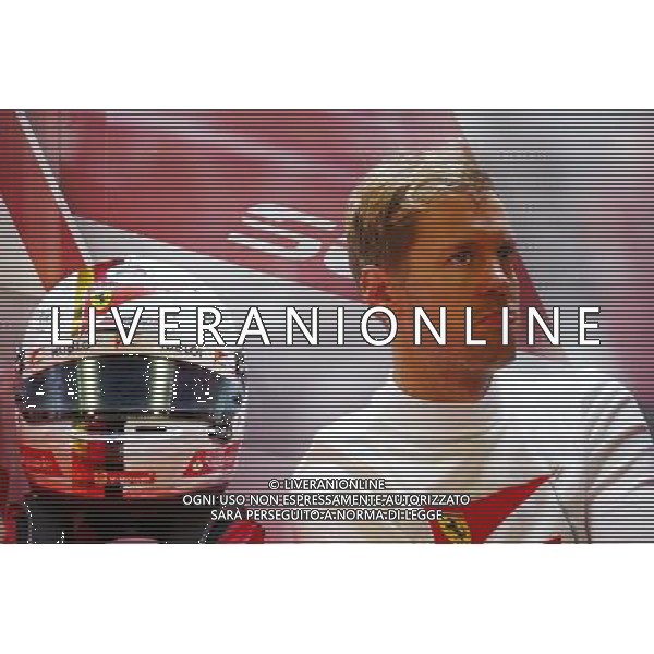 Sebastian Vettel (GER) Ferrari. 04.09.2015. Formula 1 World Championship, Rd 12, Italian Grand Prix, Monza, Italy, Practice Day. AG ALDO LIVERANI SAS ONLY ITALY