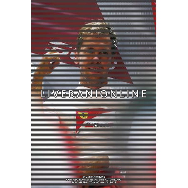 Sebastian Vettel (GER) Ferrari. 04.09.2015. Formula 1 World Championship, Rd 12, Italian Grand Prix, Monza, Italy, Practice Day. AG ALDO LIVERANI SAS ONLY ITALY