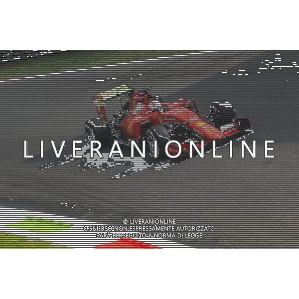 Sebastian Vettel (GER) Ferrari SF15-T. 04.09.2015. Formula 1 World Championship, Rd 12, Italian Grand Prix, Monza, Italy, Practice Day. AG ALDO LIVERANI SAS ONLY ITALY