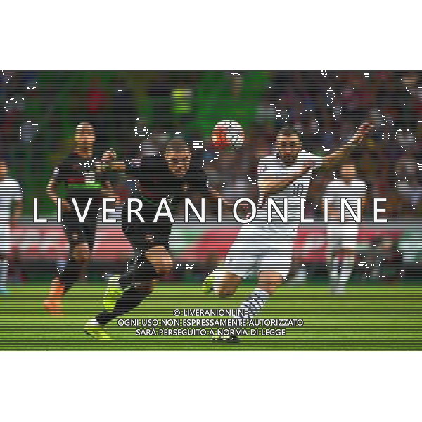 Karim BENZEMA / PEPE - 04.09.2015 - Portugal / France - Match Amical Photo : Dave Winter / Icon Sport AG ALDO LIVERANI SAS ONLY ITALY