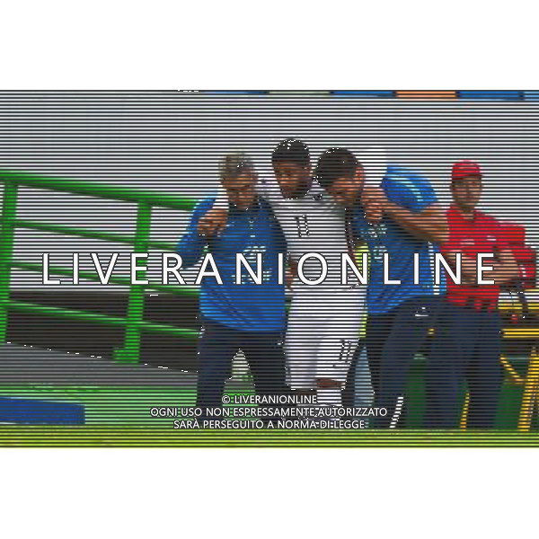 Blessure Nabil FEKIR - 04.09.2015 - Portugal / France - Match Amical Photo : Dave Winter / Icon Sport AG ALDO LIVERANI SAS ONLY ITALY