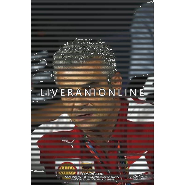 Maurizio Arrivabene (ITA) Ferrari Team Principal in the FIA Press Conference. 04.09.2015. Formula 1 World Championship, Rd 12, Italian Grand Prix, Monza, Italy, Practice Day. AG ALDO LIVERANI SAS ONLY ITALY