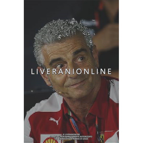 Maurizio Arrivabene (ITA) Ferrari Team Principal in the FIA Press Conference. 04.09.2015. Formula 1 World Championship, Rd 12, Italian Grand Prix, Monza, Italy, Practice Day. AG ALDO LIVERANI SAS ONLY ITALY