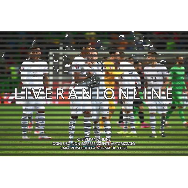 Raphael VARANE / Antoine GRIEZMANN - 04.09.2015 - Portugal / France - Match Amical Photo : Dave Winter / Icon Sport AG ALDO LIVERANI SAS ONLY ITALY