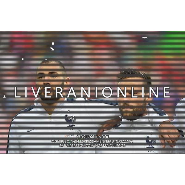 Karim BENZEMA / Yohan CABAYE - 04.09.2015 - Portugal / France - Match Amical Photo : Dave Winter / Icon Sport AG ALDO LIVERANI SAS ONLY ITALY