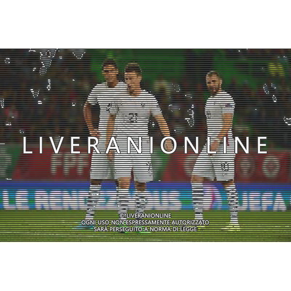 Raphael VARANE / Laurent KOSCIELNY / Karim BENZEMA - 04.09.2015 - Portugal / France - Match Amical Photo : Dave Winter / Icon Sport AG ALDO LIVERANI SAS ONLY ITALY