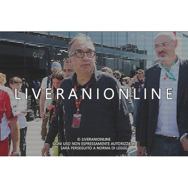 Sergio Marchionne (ITA), Ferrari President and CEO of Fiat Chrysler Automobiles. 05.09.2015. Formula 1 World Championship, Rd 12, Italian Grand Prix, Monza, Italy, Qualifying Day. AG ALDO LIVERANI SAS ONLY ITALY