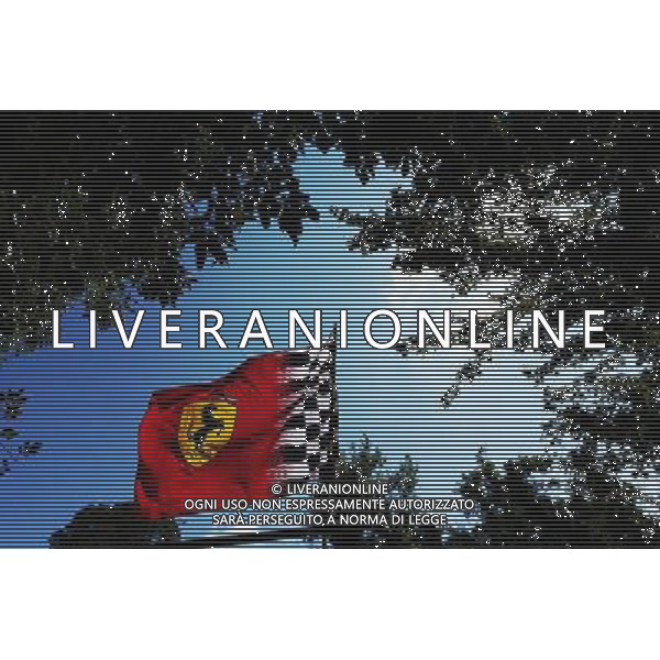 Ferrari flag. 05.09.2015. Formula 1 World Championship, Rd 12, Italian Grand Prix, Monza, Italy, Qualifying Day. AG ALDO LIVERANI SAS ONLY ITALY