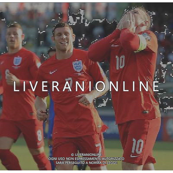 Qualificazioni ai Campionati Europei di Calcio UEFA Francia 2016 Gruppo E Serravalle (Repubblica di San Marino) - 05.09.2015 San Marino-Inghilterra Nella Foto:rooney esulta /Ph.Vitez-Ag. Aldo Liverani