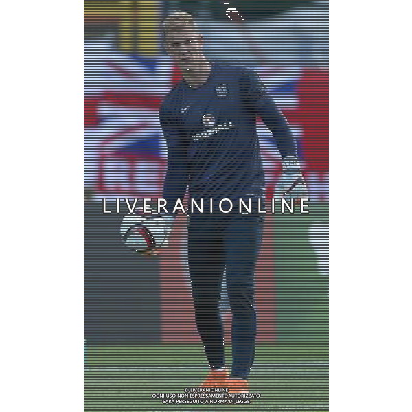 Qualificazioni ai Campionati Europei di Calcio UEFA Francia 2016 Gruppo E Serravalle (Repubblica di San Marino) - 05.09.2015 San Marino-Inghilterra Nella Foto:Hart Joe /Ph.Vitez-Ag. Aldo Liverani
