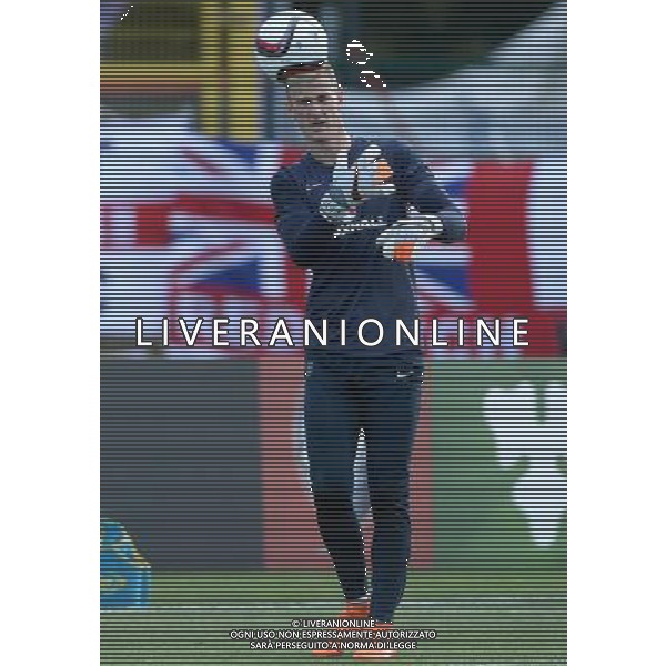 Qualificazioni ai Campionati Europei di Calcio UEFA Francia 2016 Gruppo E Serravalle (Repubblica di San Marino) - 05.09.2015 San Marino-Inghilterra Nella Foto:Hart Joe /Ph.Vitez-Ag. Aldo Liverani