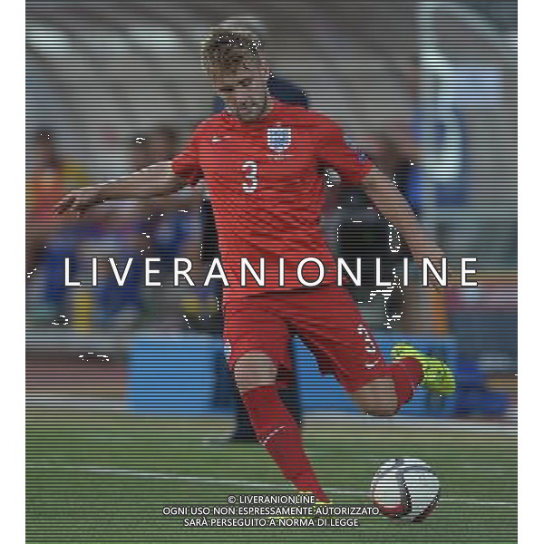 Qualificazioni ai Campionati Europei di Calcio UEFA Francia 2016 Gruppo E Serravalle (Repubblica di San Marino) - 05.09.2015 San Marino-Inghilterra Nella Foto:Shaw Luke /Ph.Vitez-Ag. Aldo Liverani