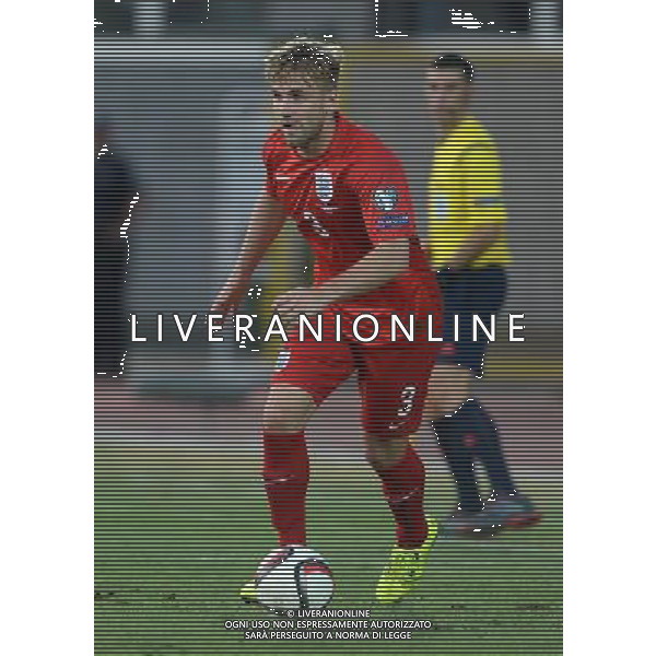 Qualificazioni ai Campionati Europei di Calcio UEFA Francia 2016 Gruppo E Serravalle (Repubblica di San Marino) - 05.09.2015 San Marino-Inghilterra Nella Foto:Shaw Luke /Ph.Vitez-Ag. Aldo Liverani