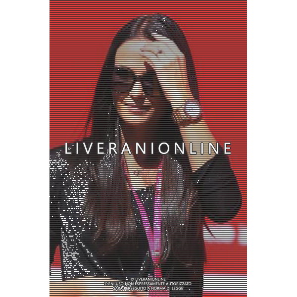 Minttu Virtanen (FIN), girlfriend of Kimi Raikkonen (FIN) Ferrari. 05.09.2015. Formula 1 World Championship, Rd 12, Italian Grand Prix, Monza, Italy, Qualifying Day. AG ALDO LIVERANI SAS ONLY ITALY