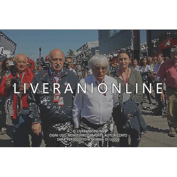 Bernie Ecclestone (GBR). 05.09.2015. Formula 1 World Championship, Rd 12, Italian Grand Prix, Monza, Italy, Qualifying Day. AG ALDO LIVERANI SAS ONLY ITALY