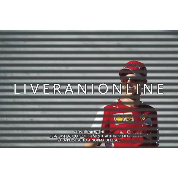 Sebastian Vettel (GER) Ferrari on the Monza banking. 05.09.2015. Formula 1 World Championship, Rd 12, Italian Grand Prix, Monza, Italy, Qualifying Day. AG ALDO LIVERANI SAS ONLY ITALY
