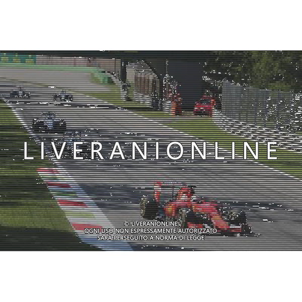 Sebastian Vettel (GER) Ferrari SF15-T. 06.09.2015. Formula 1 World Championship, Rd 12, Italian Grand Prix, Monza, Italy, Race Day. AG ALDO LIVERANI SAS ONLY ITALY