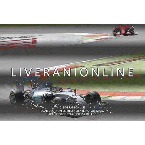 Lewis Hamilton (GBR) Mercedes AMG F1 W06. 06.09.2015. Formula 1 World Championship, Rd 12, Italian Grand Prix, Monza, Italy, Race Day. AG ALDO LIVERANI SAS ONLY ITALY