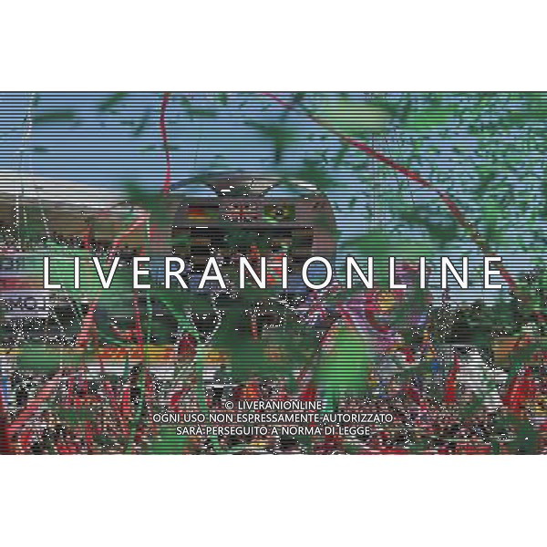 The fans celebrate at the podium. 06.09.2015. Formula 1 World Championship, Rd 12, Italian Grand Prix, Monza, Italy, Race Day. AG ALDO LIVERANI SAS ONLY ITALY