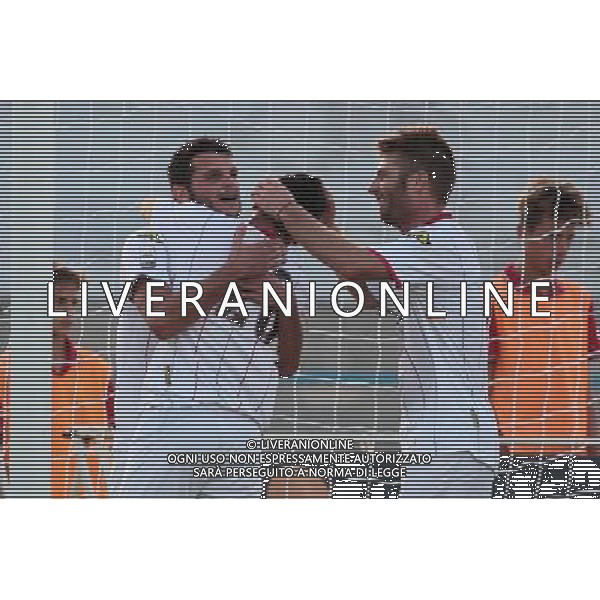 VIRTUS BASSANO-CREMONESE LEGA PRO 06-09-2015 NELLA FOTO ABBRACCI CREMONESE BRIGHENTI FOTO PAOLA GARBUIO-AG ALDO LIVERANI SAS