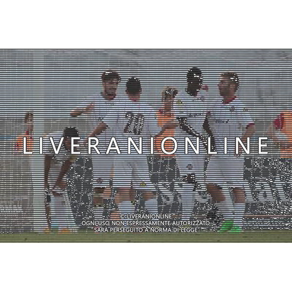 VIRTUS BASSANO-CREMONESE LEGA PRO 06-09-2015 NELLA FOTO ABBRACCI CREMONESE BRIGHENTI FOTO PAOLA GARBUIO-AG ALDO LIVERANI SAS