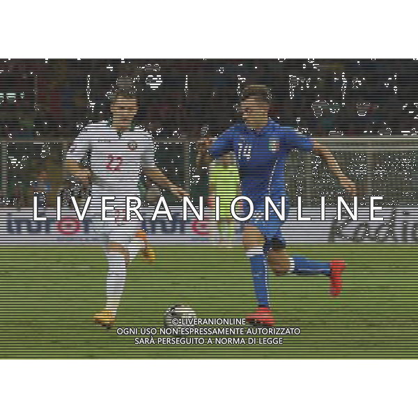 6-9-15 Palermo : italia - bulgaria Qualificazioni europei 2016 Nella foto: el shaarawy in azione GIUSEPPE SERGI/AG ALDO LIVERANI SAS 